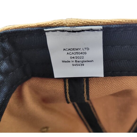 Magellan Outdoors Shiner Bock Adjustable Hat Cap NWT Brown Canvas Beer - Picture 8 of 8